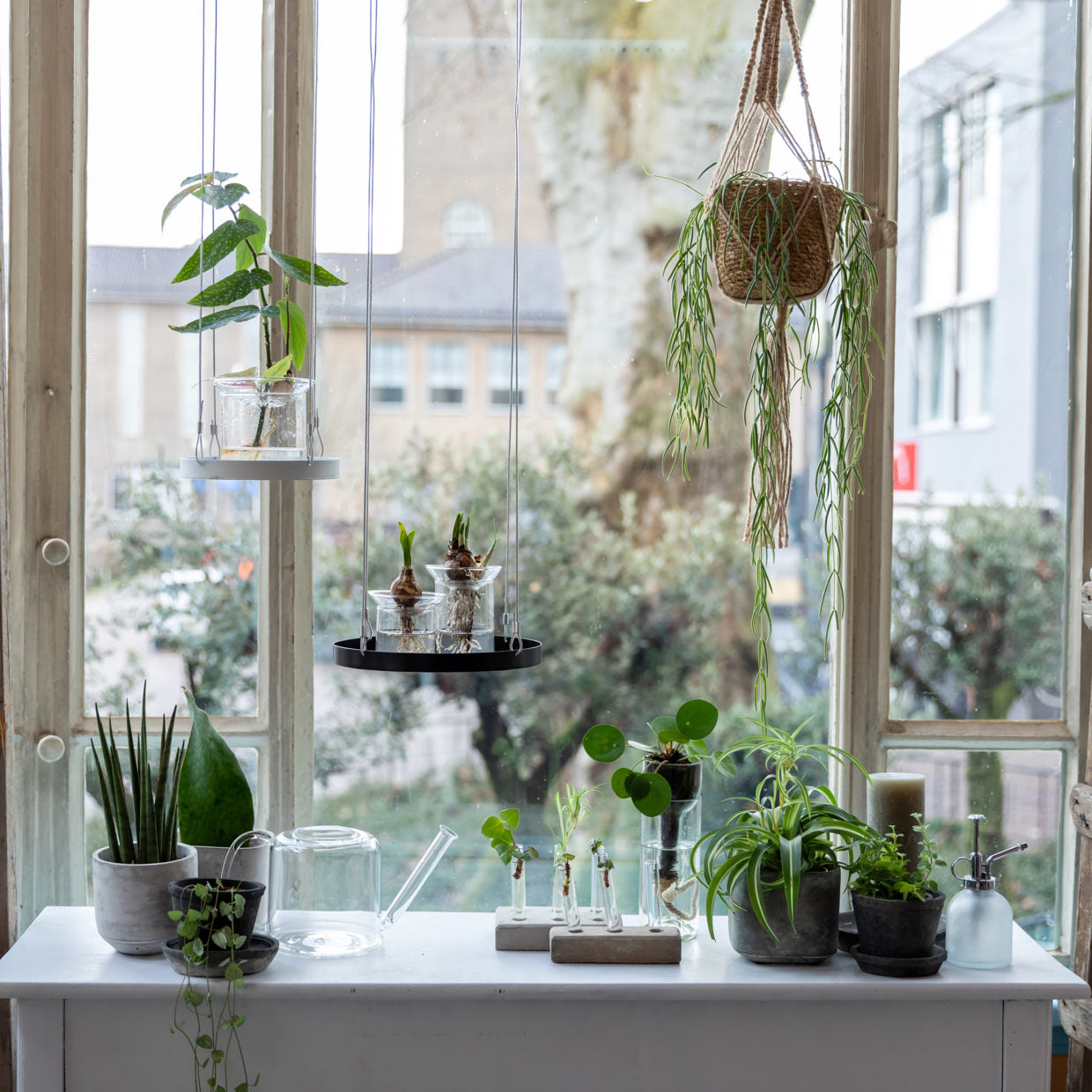 Concrete Based Propagation Station / Cuttings Tubes