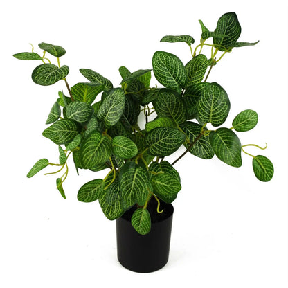 Artificial Variegated Green Pothos Plant 40cm Plant